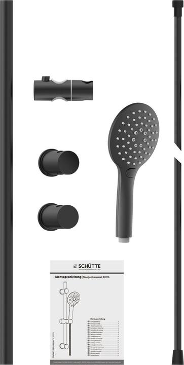 Produktbild Schütte RAVEN Stangenbrauseset (3 Strahlarten)