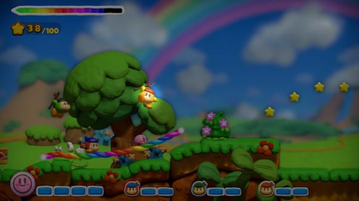 Produktbild Nintendo Kirby und der Regenbogen-Pinsel (Wii U, Italienisch)