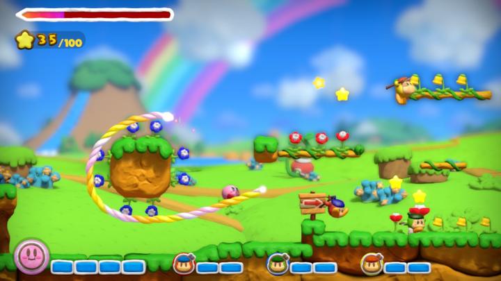 Produktbild Nintendo Kirby und der Regenbogen-Pinsel (Wii U, Italienisch)