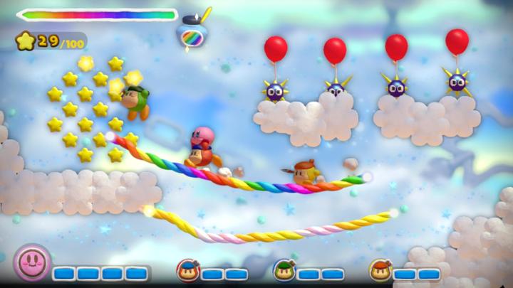 Produktbild Nintendo Kirby und der Regenbogen-Pinsel (Wii U, Italienisch)