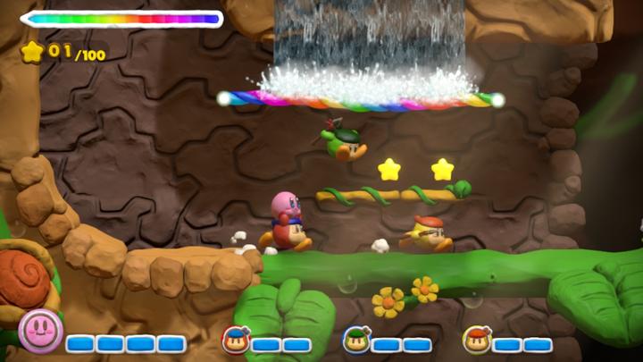 Produktbild Nintendo Kirby und der Regenbogen-Pinsel (Wii U, Italienisch)