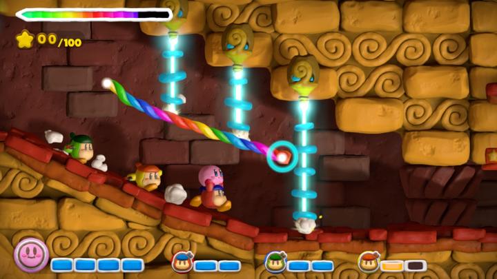 Produktbild Nintendo Kirby und der Regenbogen-Pinsel (Wii U, Italienisch)