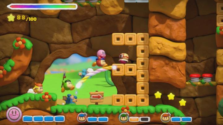 Produktbild Nintendo Kirby und der Regenbogen-Pinsel (Wii U, Italienisch)