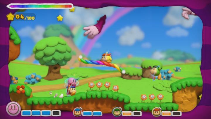 Produktbild Nintendo Kirby und der Regenbogen-Pinsel (Wii U, Italienisch)