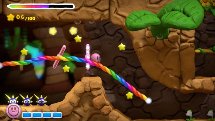Produktbild Nintendo Kirby und der Regenbogen-Pinsel (Wii U, Italienisch)