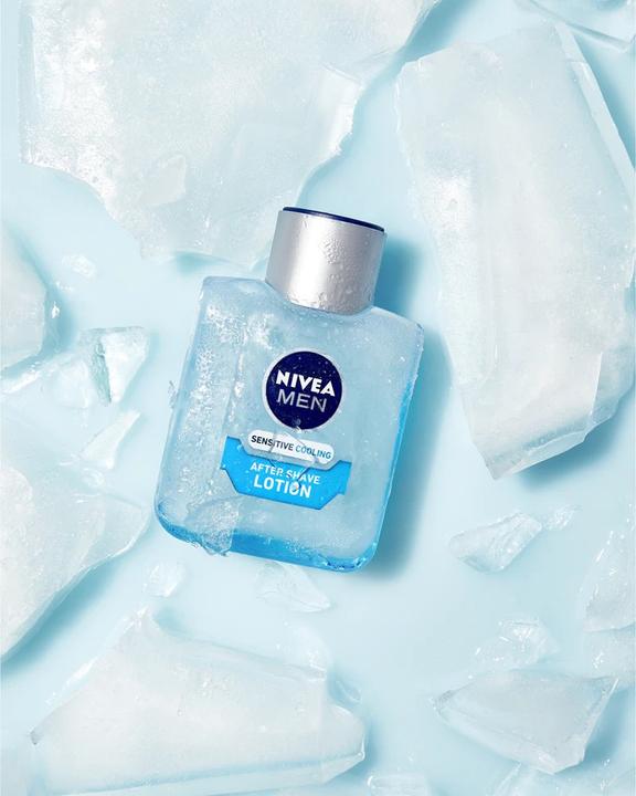 Actual product image NIVEA MEN After Shave Cooling Sensitive 100 ml (Aftershave Lotion, 100 ml)
