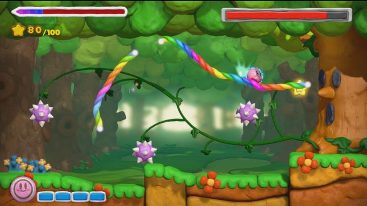 Produktbild Nintendo Kirby und der Regenbogen-Pinsel (Wii U, Italienisch)