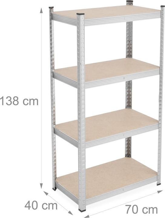 Actual product image Relaxdays shelving unit
