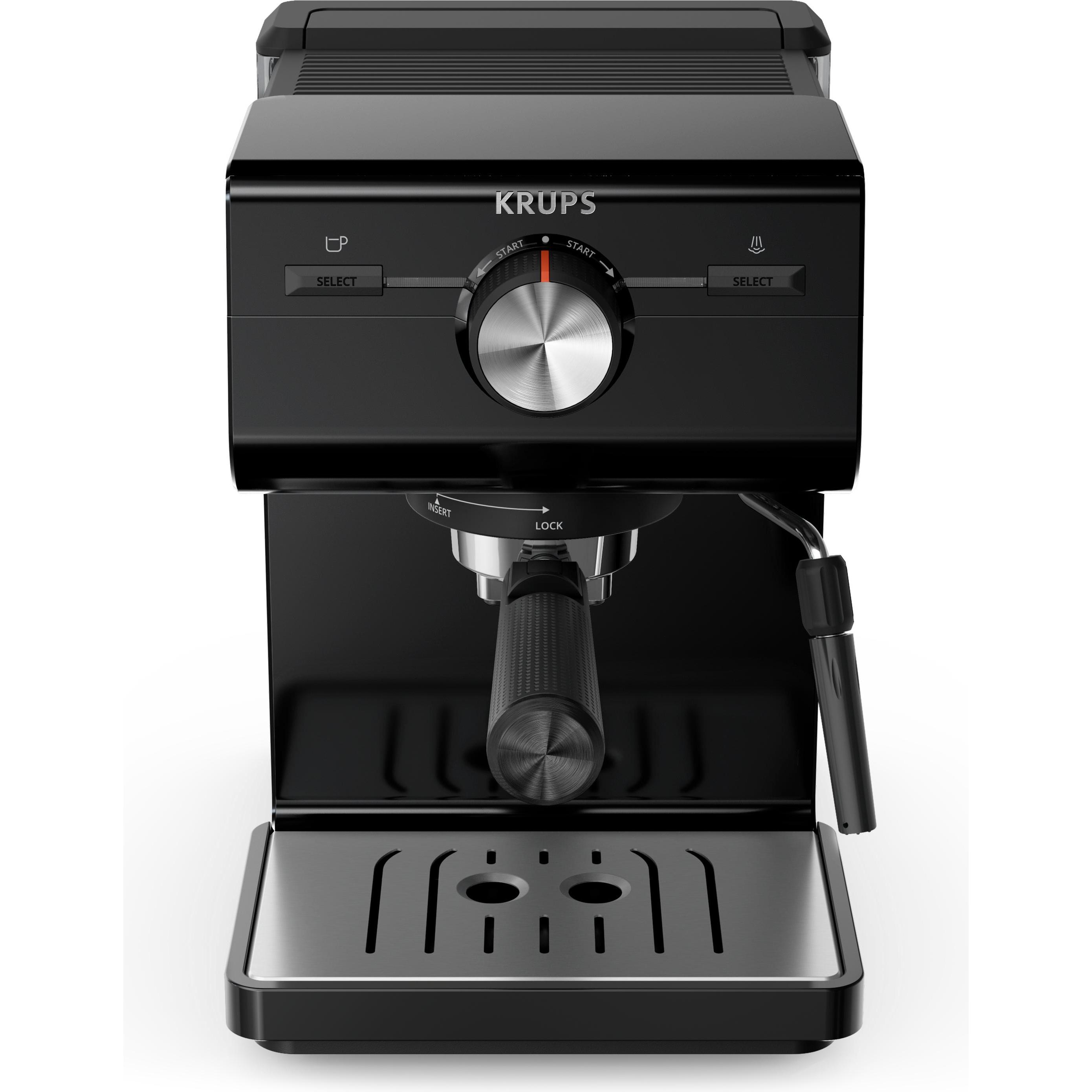 Krups Xp5210 Espresso Coffee Machine Black Krups Xp5210 Espresso