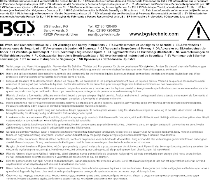 Immagine prodotto BGS Imbuto plastica Ø 140 mm