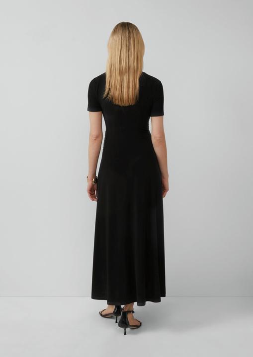 Produktbild S.Oliver Kleid Tailliertes Maxikleid mit Raffung (32)
