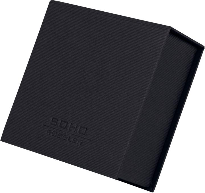 Produktbild Rössler Notizzettel-Dispenser S.O.H.O. 11 x 4.6 x 11 cm, Schwarz