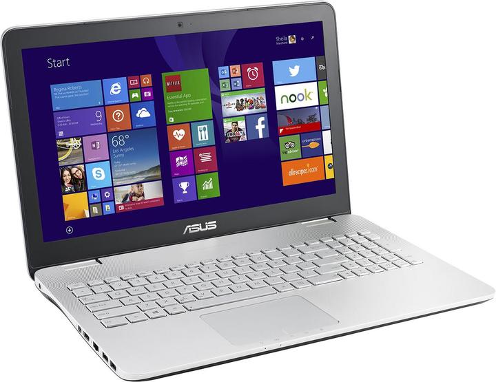 Actual product image ASUS N551jx-Cn101h (Intel Core i7-4720HQ, 16 GB, 15.60", 128 GB, CH)