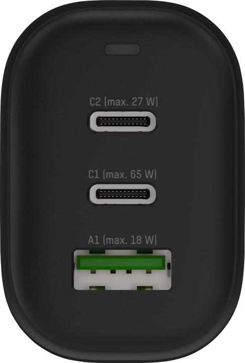 Produktbild Ansmann Ansm Home Charger HC365PD schwarz (65 W, 3 Ports)
