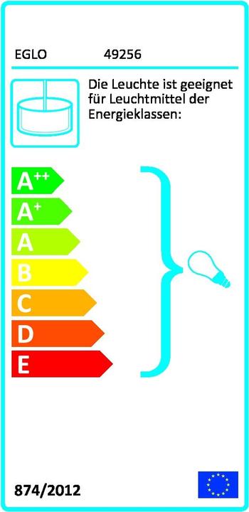 Energie-Label EGLO Carlton (E27)