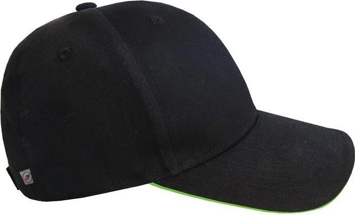 Image du produit Terrax Casquette Workwear universal noir/lime