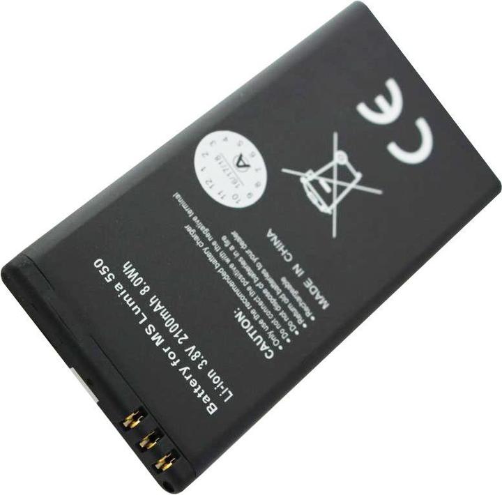 Actual product image Microsoft Akku Lumia 550 Akku BL-T5A, Nokia Lumia 550