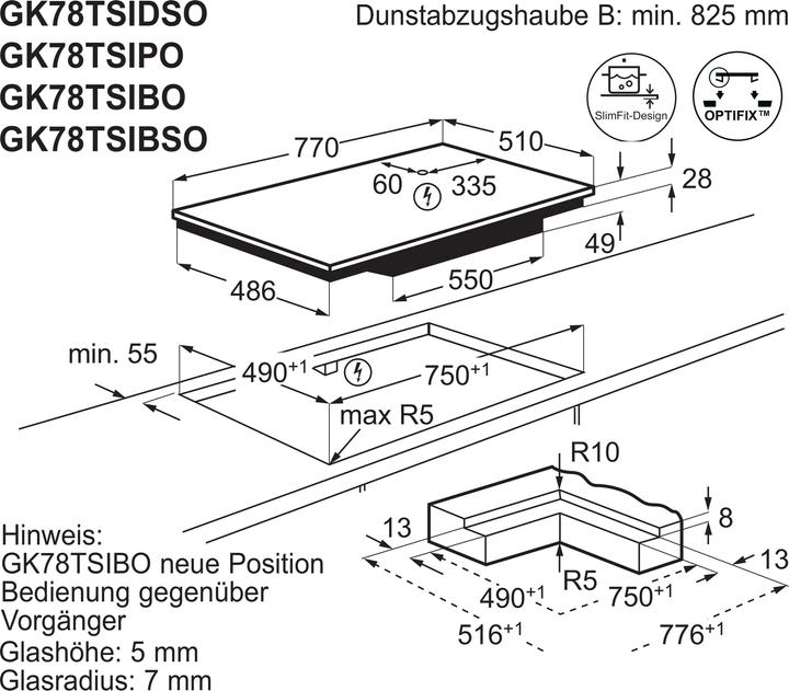 Actual product image Electrolux GK78TSIBSO