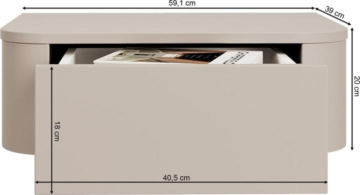 Produktbild Selsey Luvio (59.10 x 39 x 20 cm)