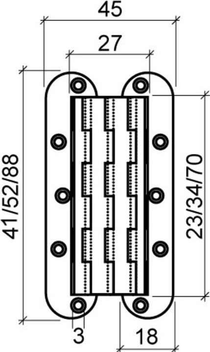 Produktbild OK-Line Möbelscharniere SEPA