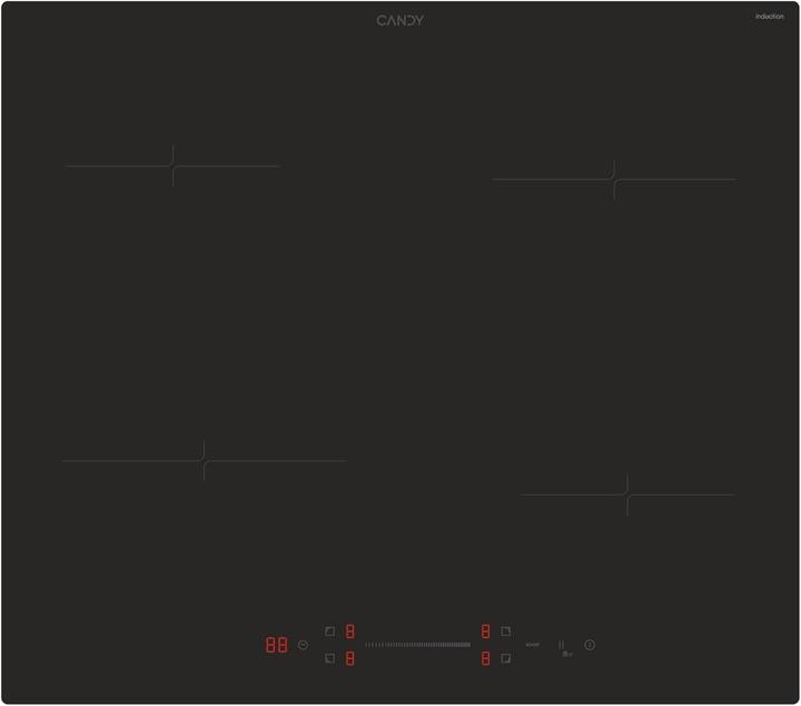 Candy Moderna CI642SCBB Piano Cottura Nero da