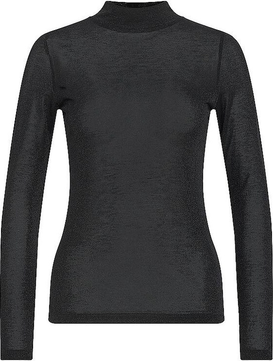 Produktbild Drykorn Stand-Up Collar Fjola Pullover Glitter Black (S)