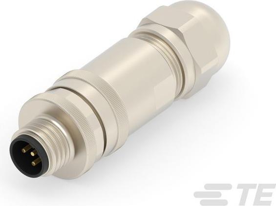Produktbild TE Connectivity M12 MALE, 5P GOLD B_CODE S SHIELDED PG9