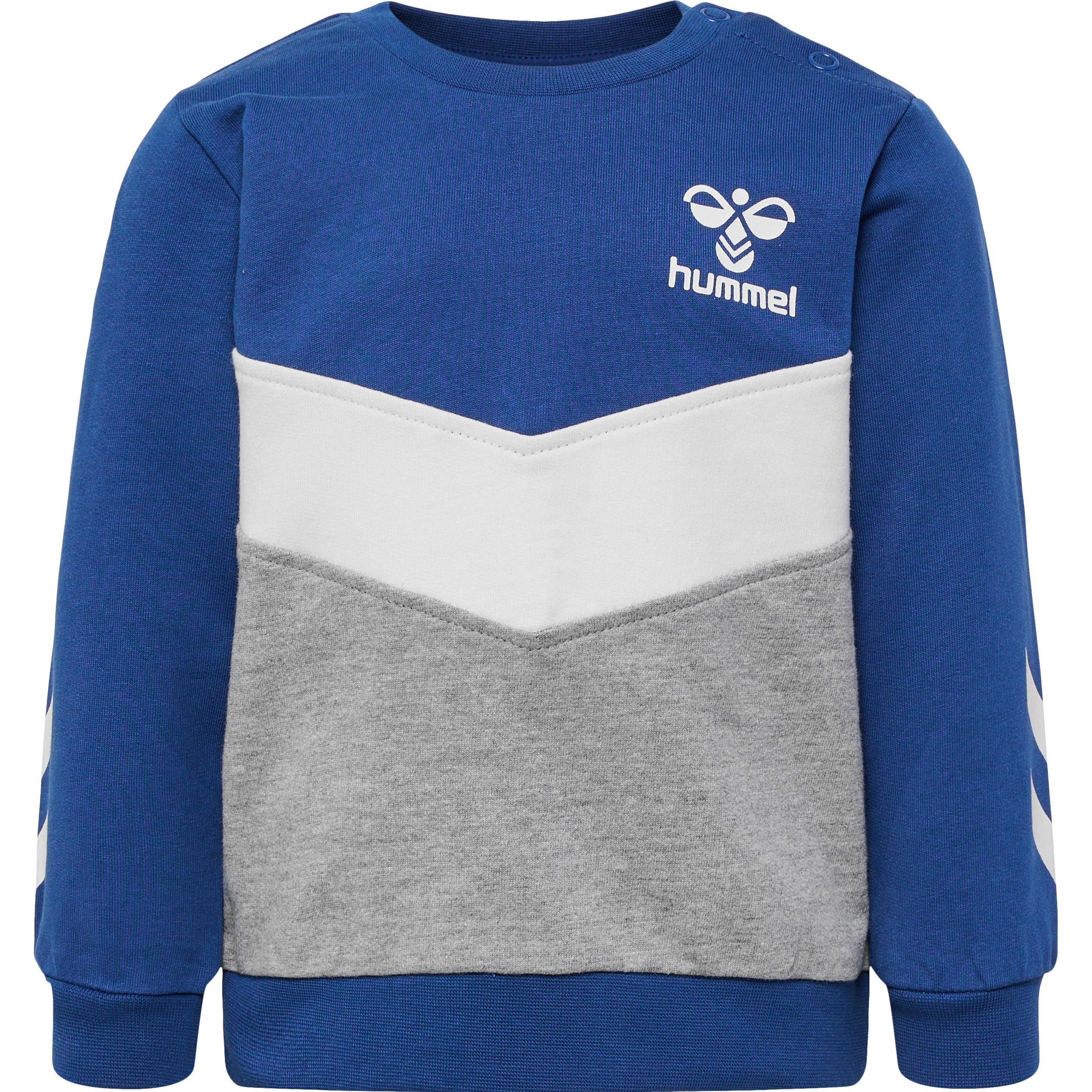 hummel, Unisex, Pullover, hmlSKYE SWEATSHIRT, Blau, (80)