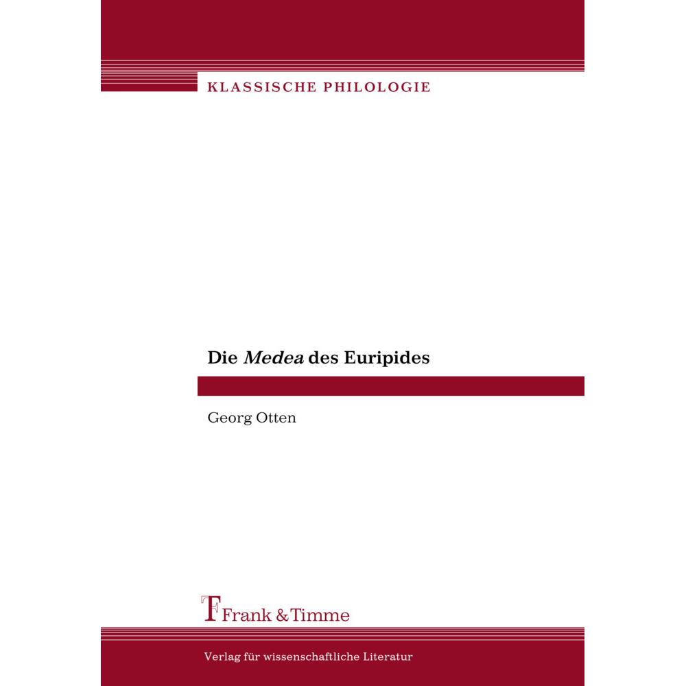 Die Medea des Euripides, Fachbücher