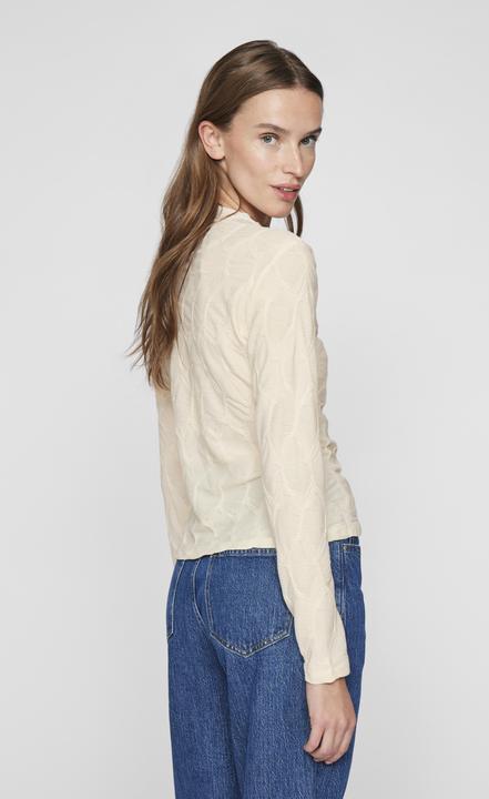 Actual product image Vila High Neck Top with Long Sleeves (XS)
