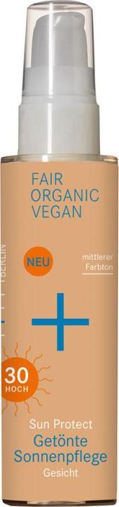 i+m Naturkosmetik Getönte Sonnenpflege (Sonnencreme Gesicht, SPF 30, 50 ml)