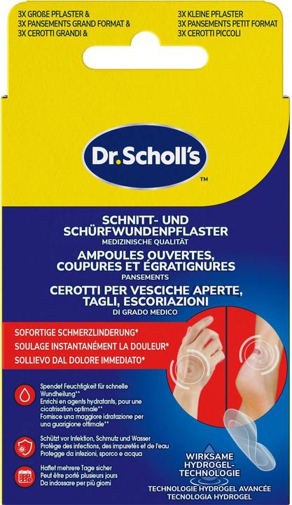 Image du produit Scholl Pflaster Schnitt und Schürf (8x)