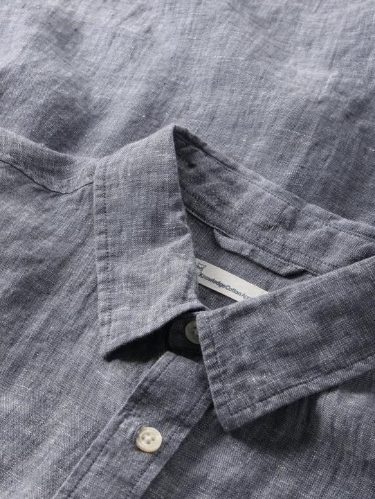Produktbild KnowledgeCotton Apparel Regular Linen Shirt (L)