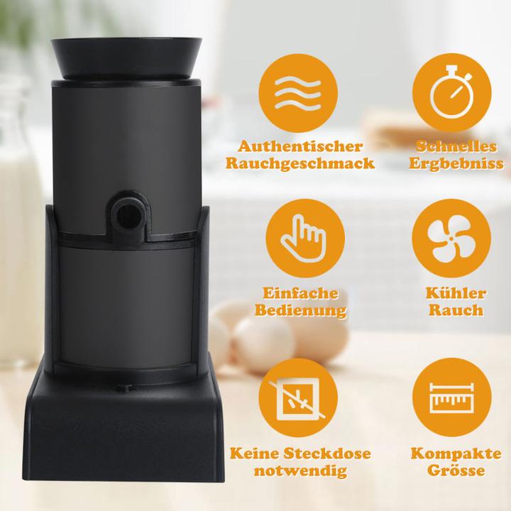 Actual product image Hermex Smoking machine Beverage smoker Cocktail smoker Cocktail infuser (Bar spoons + Cocktail stirrers)