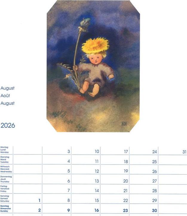 Immagine prodotto Cosa Calendario fotografico Mili Weber
