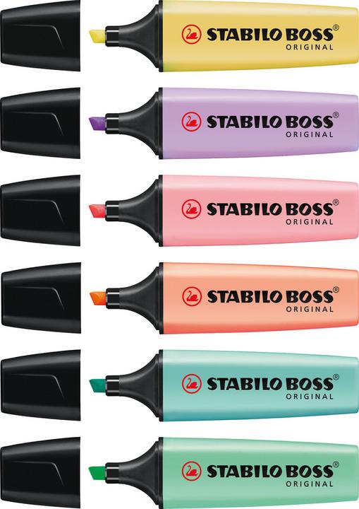 Produktbild STABILO BOSS ORIGINAL Pastel Textmarker (Gelb, 5 mm, 1 x)