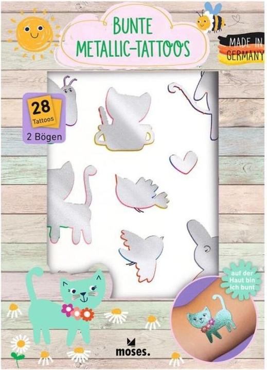 Produktbild Aufkleber Kinder-Tattoo Metallic