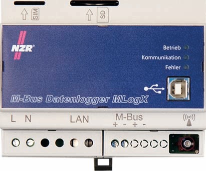 Produktbild NZR M-BUS-Datenlogger 25 M-BUS-Geräte
