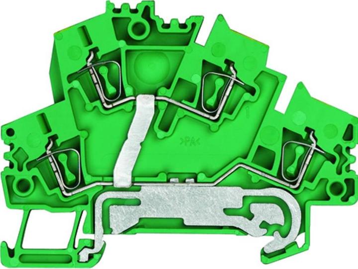 Actual product image Weidmüller Z-series PE terminal,ZDK 2.5-2PE