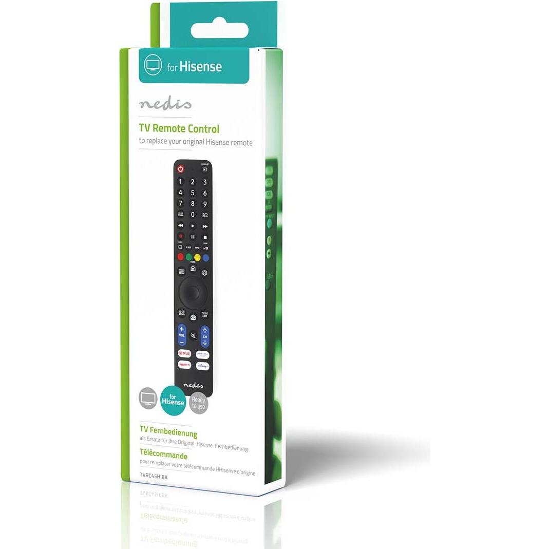 Thumbnail - Nedis Ersatz Fernbedienung Passend für: Hi-Sense Vorprogrammiert 1 Gerät Amazon Prime / Disn (Gerätespezifische Fernbedi...