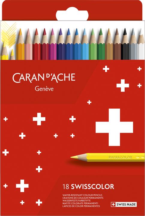 Produktbild Caran d'Ache Swisscolor (Mehrfarbig, 18 x)