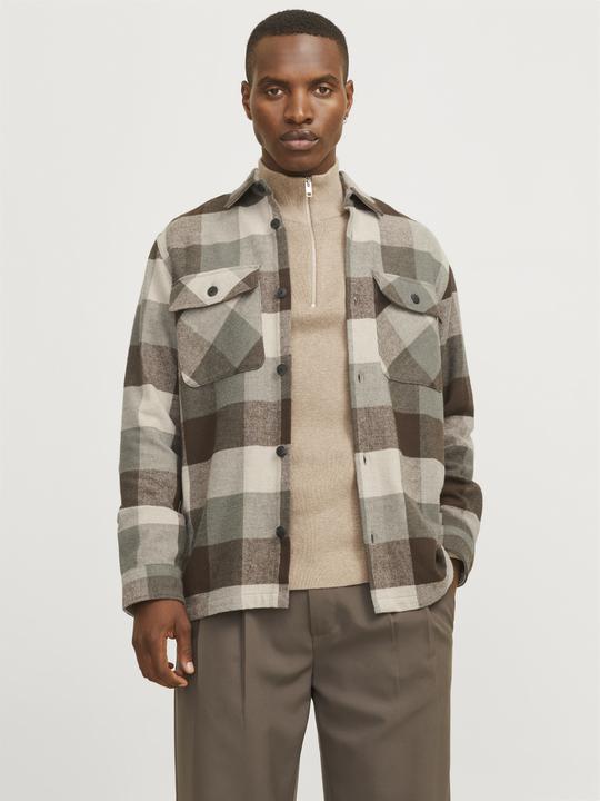 Image du produit Jack & Jones Jprraymond Melange Check Ls Overshirt Sn (S)