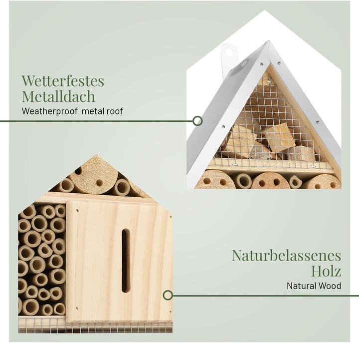 Immagine prodotto Wildlife home Hotel per insetti (Farfalle, Ape, Coccinelle)