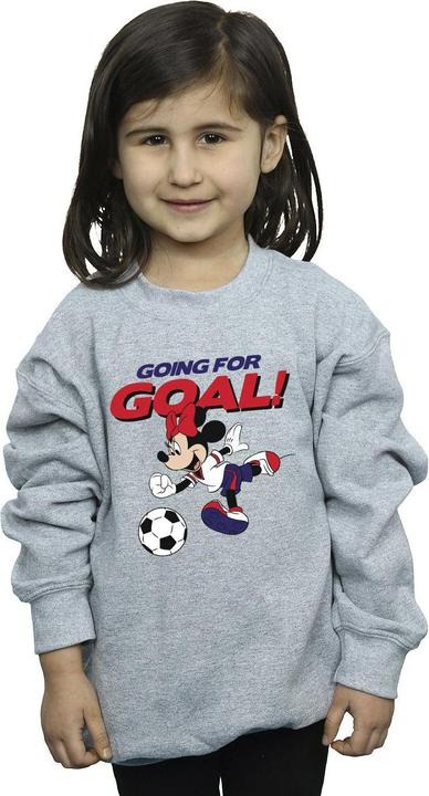 Produktbild Disney Minnie Mouse Going For Goal Sweatshirt Mädchen (116)