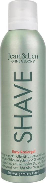 Jean & Len Rasiergel Aloe Vera, Vitamin E 200 ml (200 ml, Gel da barba)