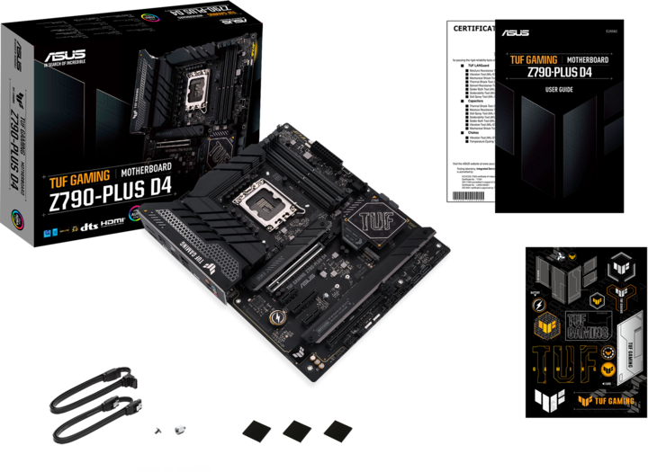 Produktbild ASUS TUF GAMING Z790-PLUS D4 (LGA 1700, Intel Z790, ATX)