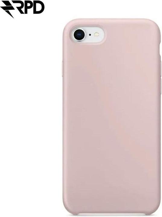 RPD iPhone 7/8/SE2020/SE 2022 - Solid Silicone Case Pink Sand (light pink) (Apple iPhone 7, Apple iPhone 8, Apple iPhone SE (2nd Gen), Apple iPhone SE (3rd Gen))