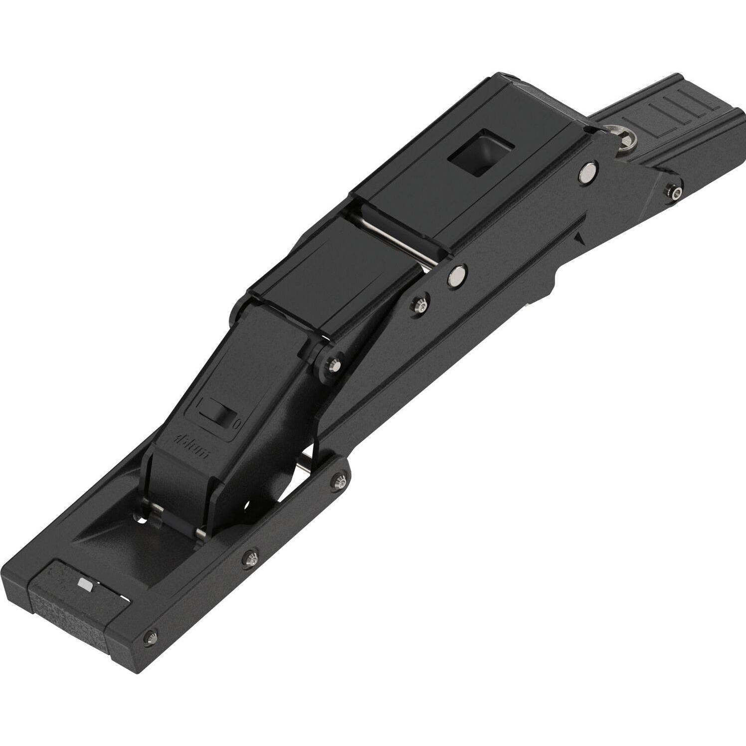 Blum, Möbelscharnier, Topfband CLIP top BLUMOTION CRISTALLO für Glas- und Spiegeltüren