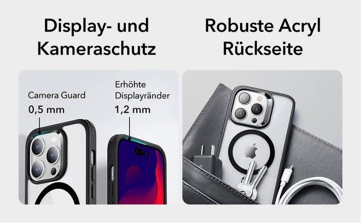 Actual product image ESR Classic Hybrid HaloLock Case (Apple iPhone 14 Pro)