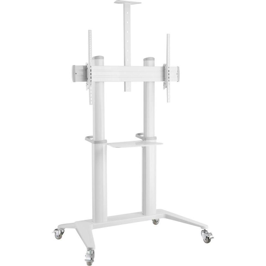 Techly ICA-TR49W (120", 140 kg), TV Ständer, Weiss